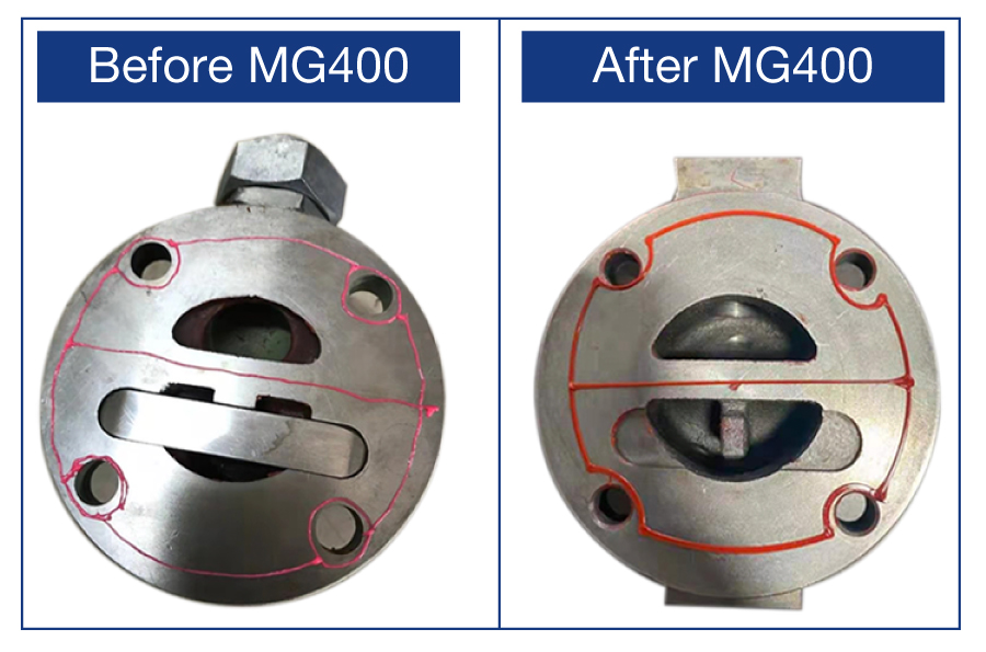 before mg400 vs after mg400